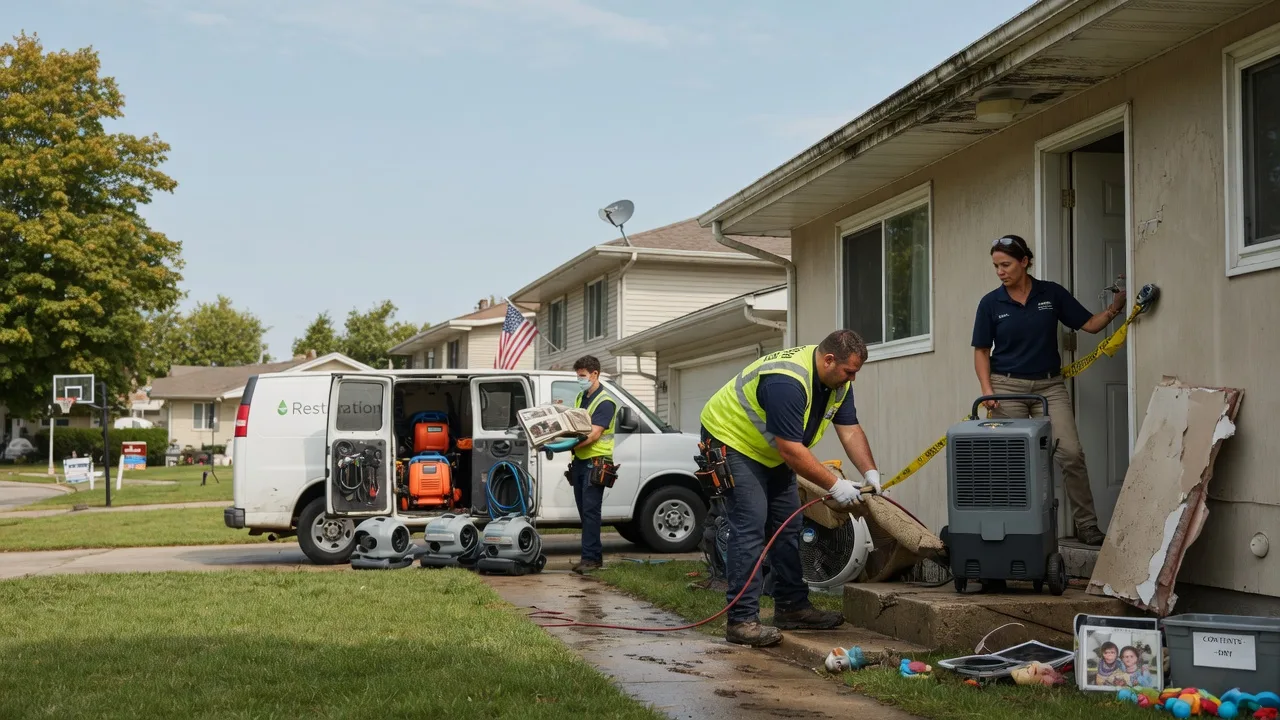 Water Damage Restoration in Elwood, IN near me
